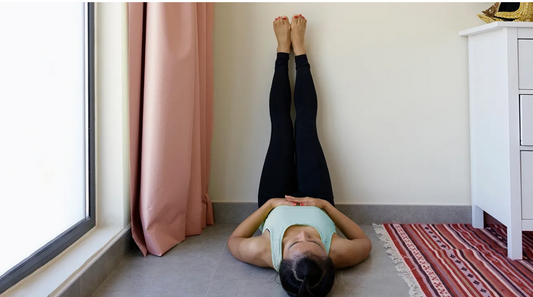 How to Do a Legs-Up-the-Wall Pose