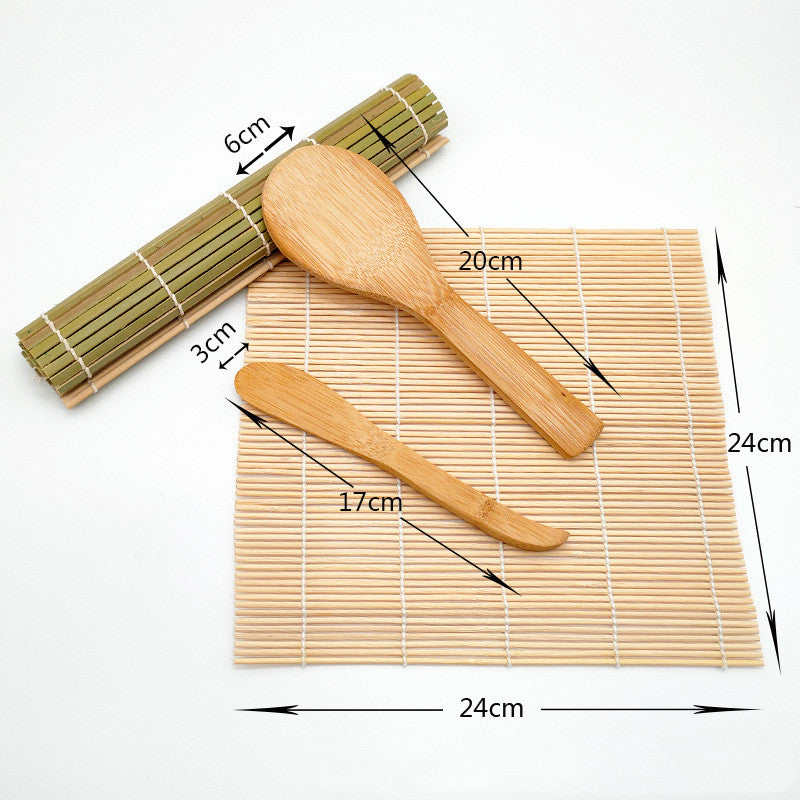 Japanese Bamboo Wooden Sushi Making Set