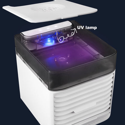 Portable Air Conditioner with USB Desktop Cable and UV Germicidal Lamp
