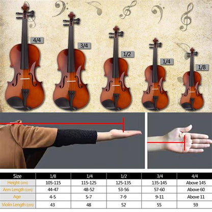 Crescent 1/4 Acoustic Violin