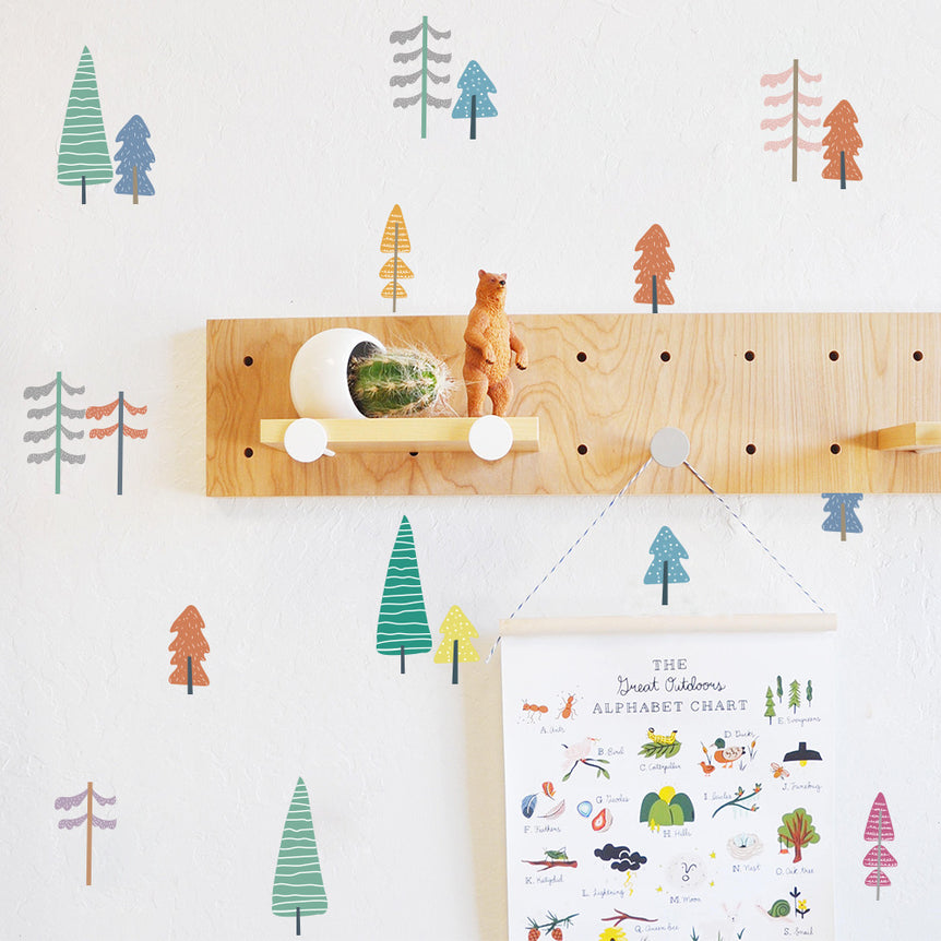 Fun Tree Nordic Wall Sticker Set