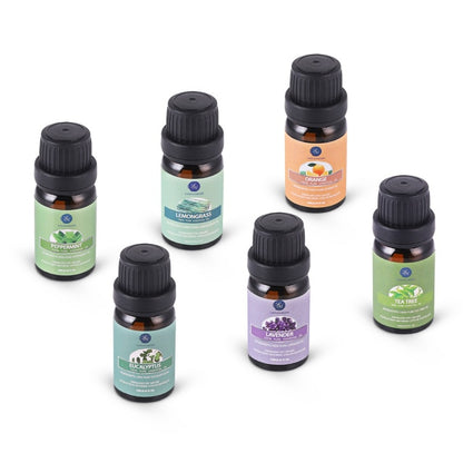 Pure Essential Oils 10ML 6pcs Gift Set - Massage & Relaxation