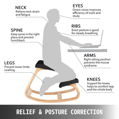 Ergonomic Kneeling Chair for Improved Posture